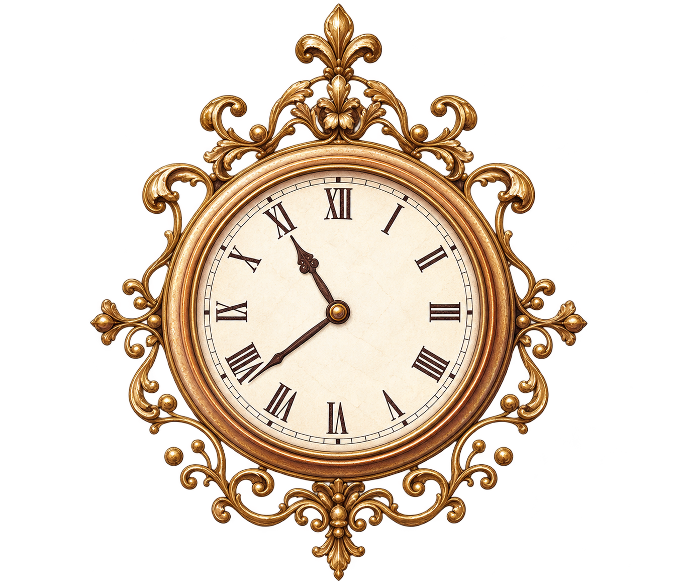 Reloj antiguo dorado